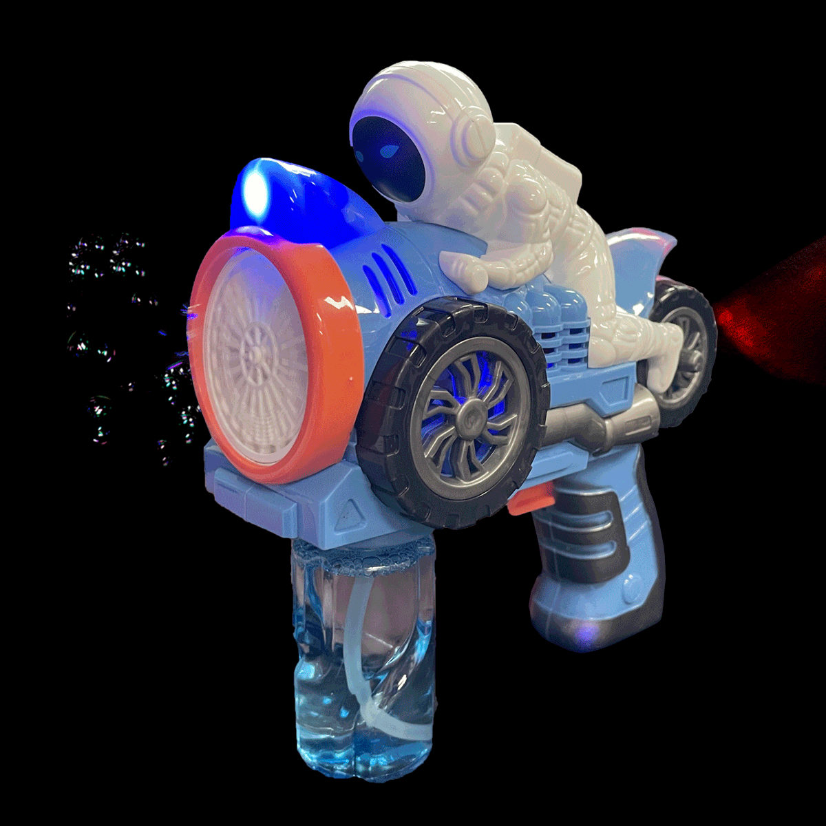 Light Up Astronaut Bubble Gun
