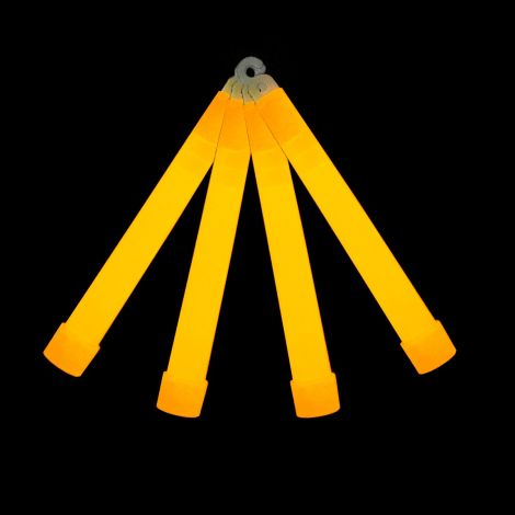 6" Orange Glow Sticks