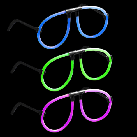 Glow Stick Glasses