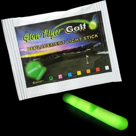 Extra GLOW FLYER 1.5" Insert Light Stick for Golf Ball