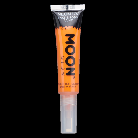 UV/Neon Body Paint with Applicator-Orange