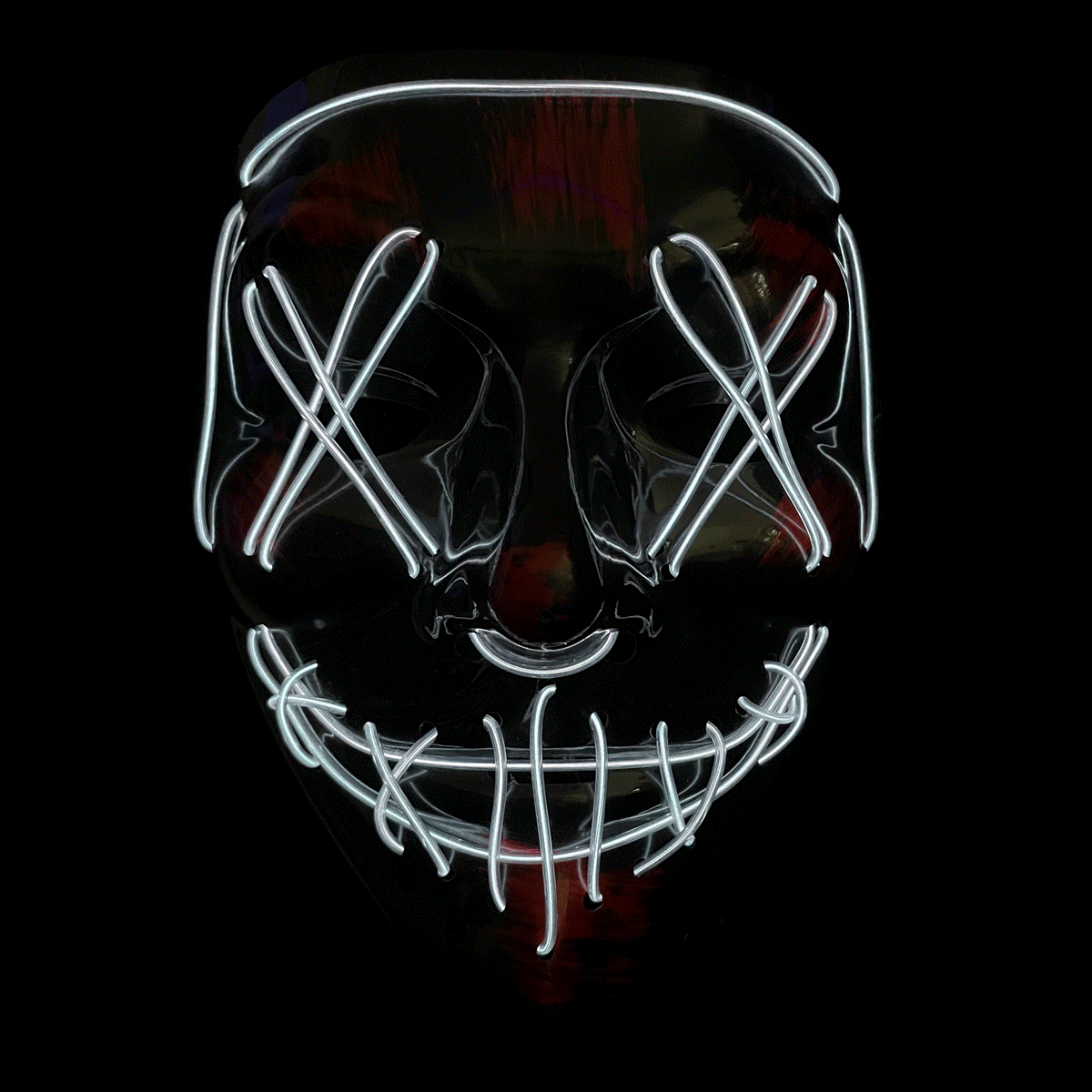 Neon Stitches Mask
