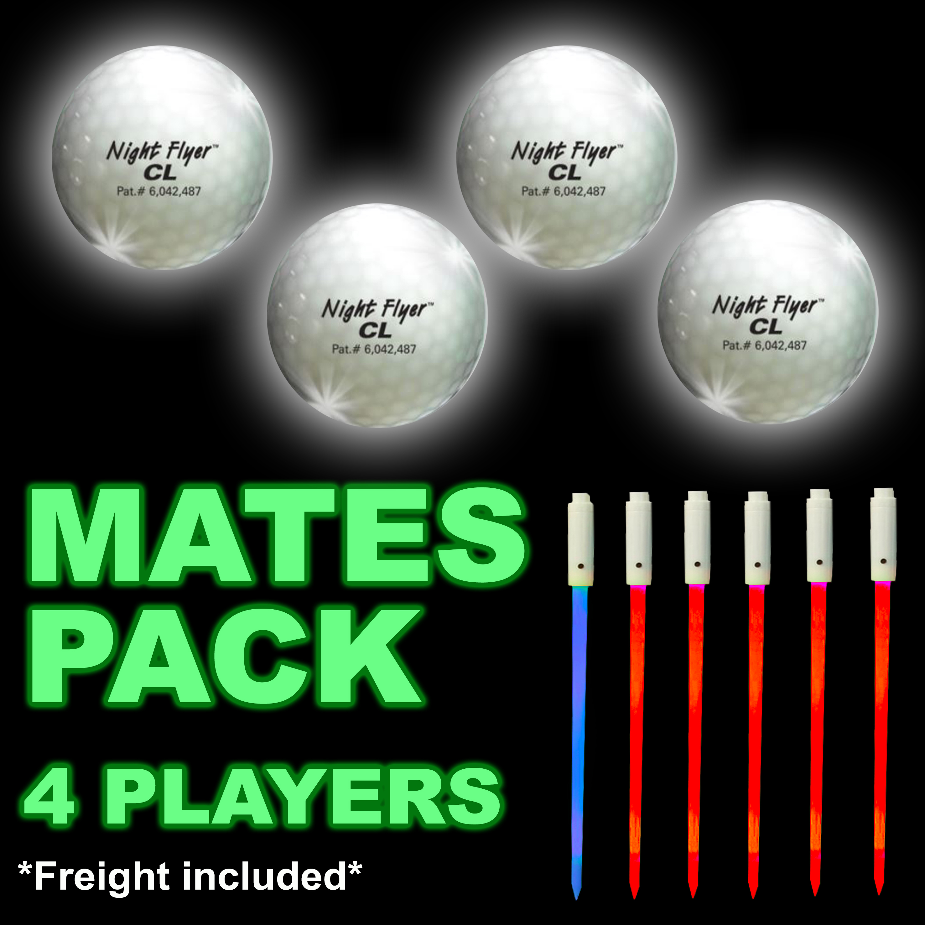 Play Night Golf with your mates in your own backyard!